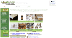 Desktop Screenshot of ecochoices.com